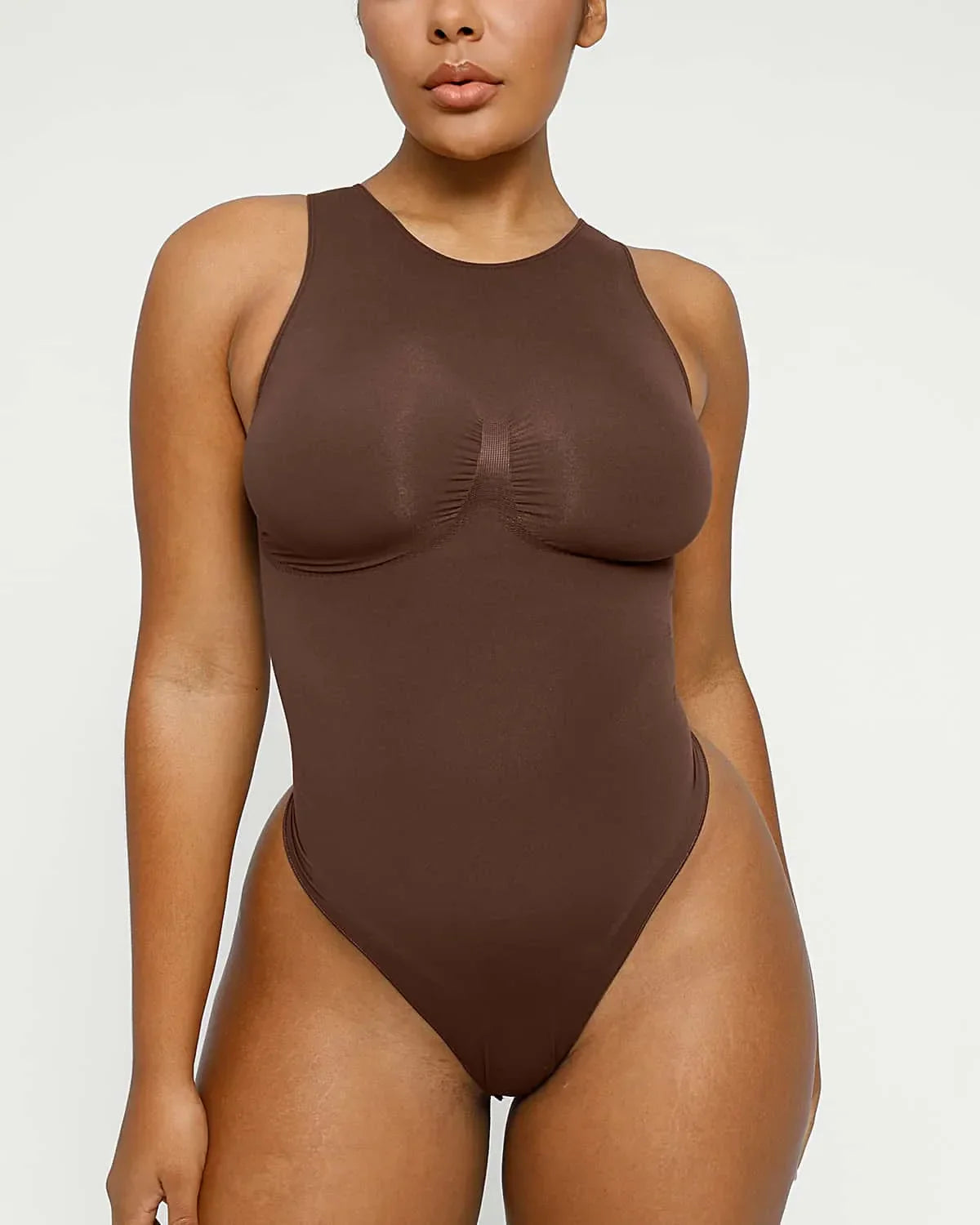 2.0 High Neck Thong Bodysuit (Buy 1 Get 1 Free)