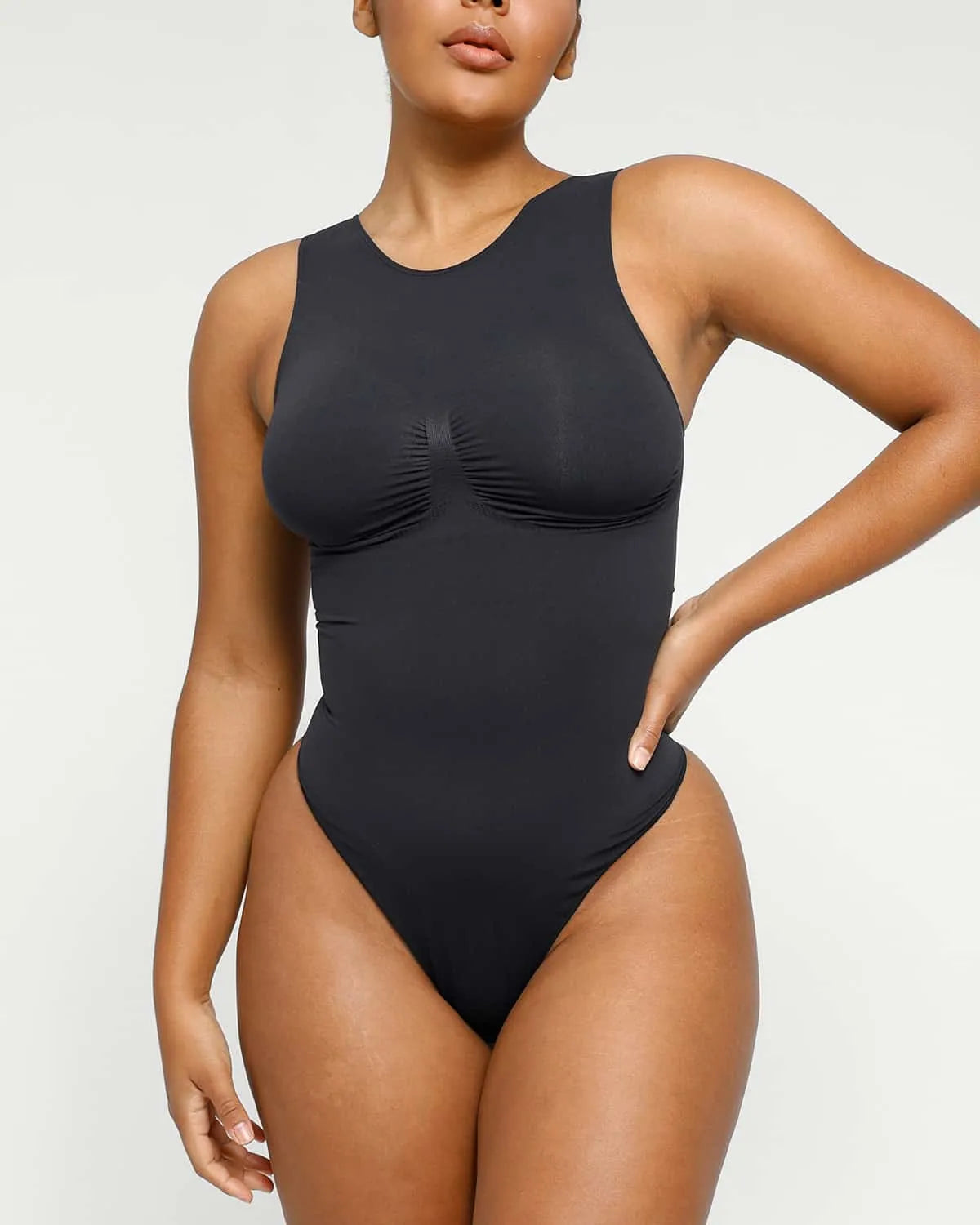 2.0 High Neck Thong Bodysuit (Buy 1 Get 1 Free)